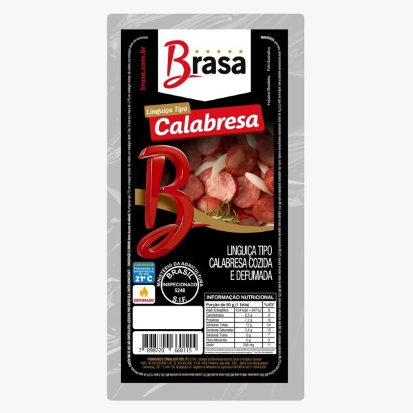 LINGUIÇA TIPO CALABRESA 400g