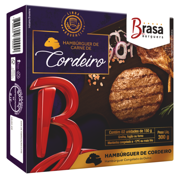 HAMBÚRGUER GOURMET CORDEIRO 150g