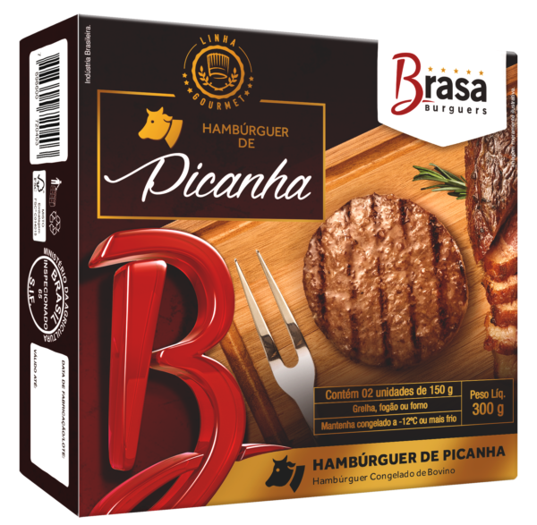 HAMBÚRGUER GOURMET PICANHA 150g